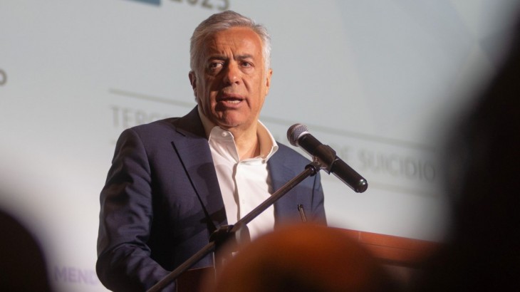 Cornejo: "Todo lo que sirva a la estabilidad macro es bienvenido pero tenemos que hacer nuestro trabajo"